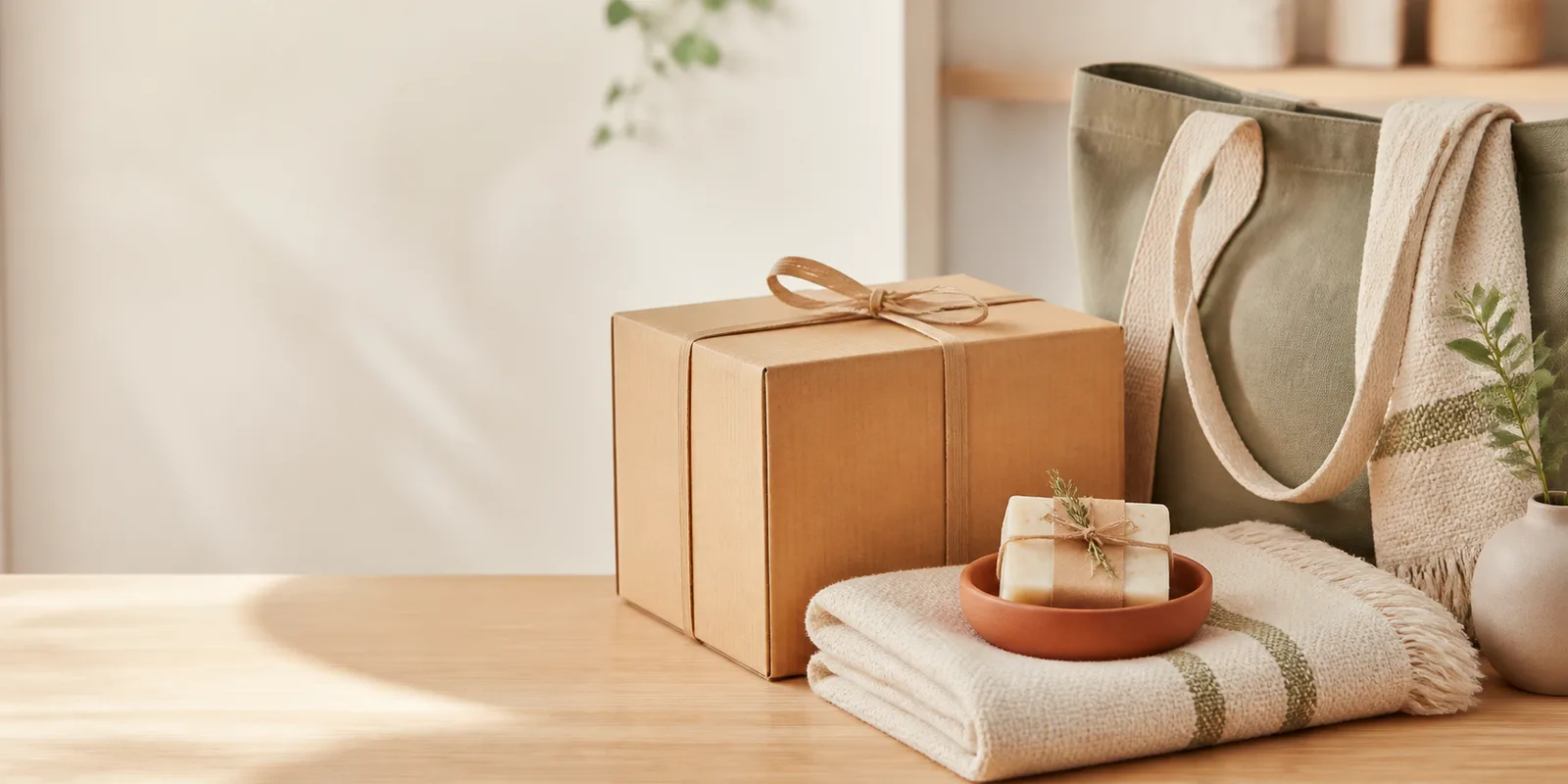 Selected packages and products ready to ship